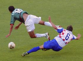 (10)Mexico beat Croatia 1-0